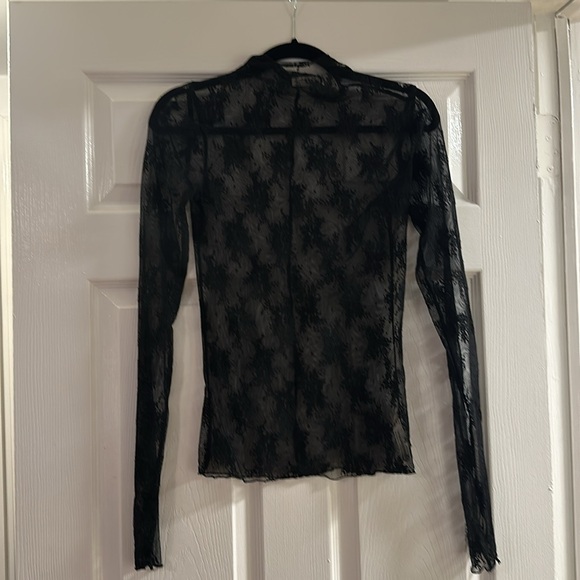 Free People Black Lace Top - Picture 4 of 4